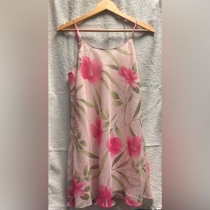 Cute Baby pink sheer slip dress